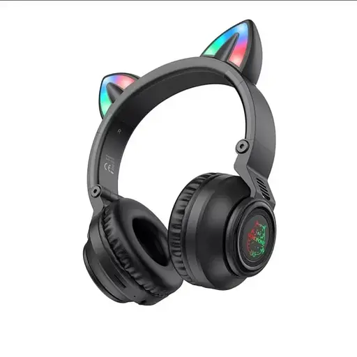 Наушники Borofone BO18 Cat Ear Black