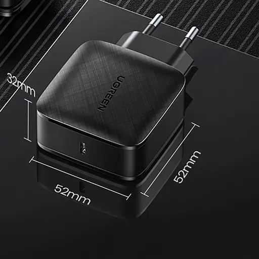 Зарядное устройство для Ugreen CD217 65 W Gan адаптер блок (70817) - фото 5