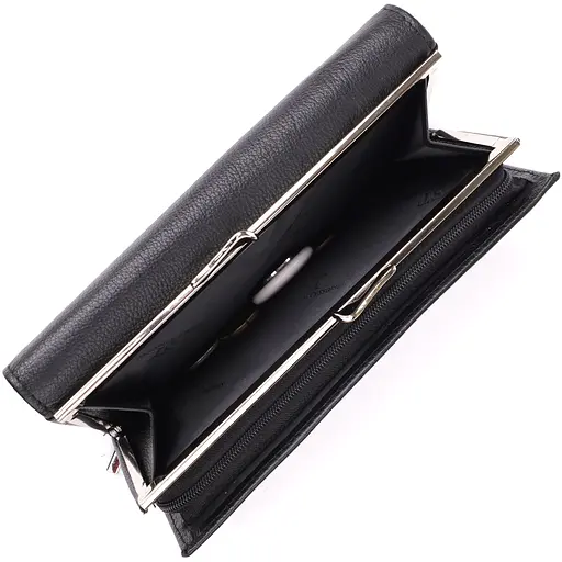 Женский кошелек на магнитах из натуральной кожи ST Leather 19х9.5х3 см acs0029701 - фото 9