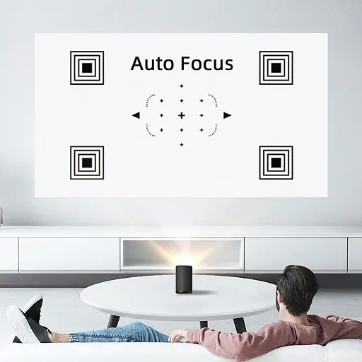 Портативный карманный проектор Byintek P20 с WiFi, поддержка 4K 3D, аккум на 7200 mAh - фото 6