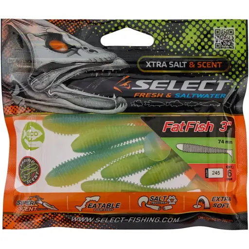 Силікон Select FatFish 3" #245 (6 шт/уп) - фото 2