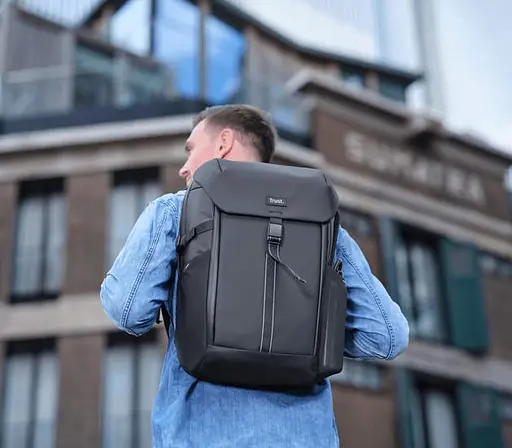 Рюкзак Jersey Travel 17", черный Trust teh0014515 - фото 6