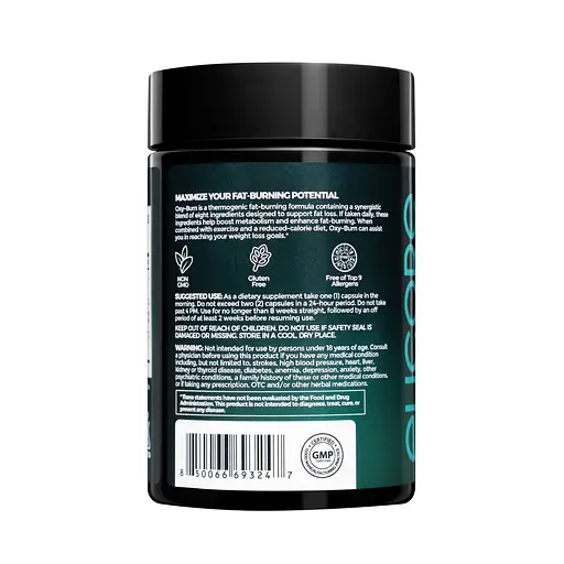 Комплекс для підтримки метаболізму Elicore Labs Oxy Burn, 60 капсул - фото 2