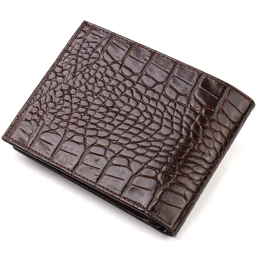 Мужской кожаный кошелек Canpellini 12х9.7х2 см acs0025647 - фото 2