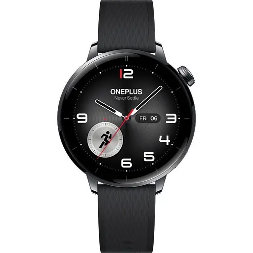 Смарт-годинник OnePlus Watch 3 43mm Black Steel - фото 2