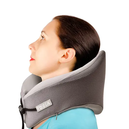 Подушка рогалик ортопедична Ideia Travel дорожня з ефектом пам'яті 27х26х17 см (8-35859) - фото 12