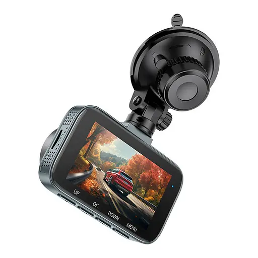 Відеореєстратор HOCO DV5 Driving recorder with 3-inch display (6942007619738) - фото 5