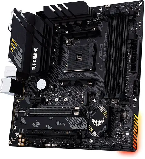Материнская плата ASUS TUF Gaming B550M-Plus (TUF Gaming B550M-Plus) (Socket AM4, AMD B550, Micro-ATX) - фото 4