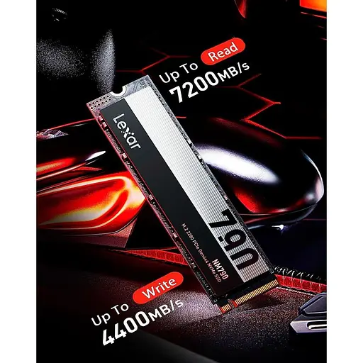 Накопитель SSD Lexar m.2 NVMe 1TB NM790 LNM790X001T-RNNNG (LNM790X001T-RNNNG) - фото 4
