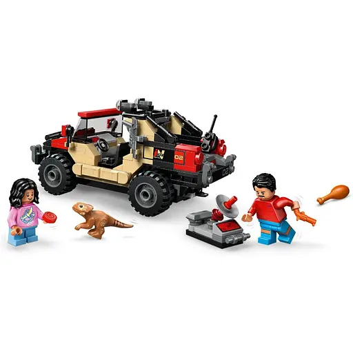 Конструктор LEGO Jurassic World Втеча по бездоріжжю від раптора 285 деталей (76972) - фото 4