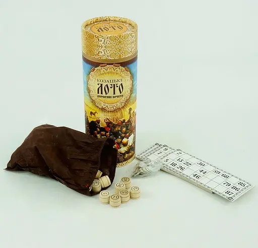 Лото большое "Казацкое лото" в тубусе DT G48-T Danko Toys (4820186071498) - фото 2