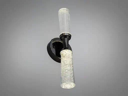 Бра LED Romin чорний хром 5 Вт циліндричні плафони - фото 2