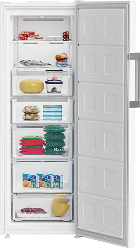 Beko Морозильна камера, 171x60x71, 260л, 1дв., A+, NF, білий - фото 3