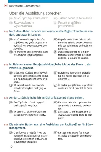 Deutsch in der Firma. Buch mit MP3-Download (Griechisch, Spanisch, Polnisch, Rumаnisch) - фото 4