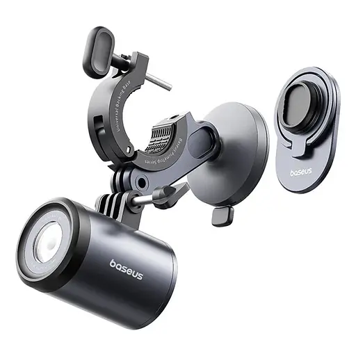 Фонарь велосипедный Baseus PrimeTrip Series Dual-Color Bike Light 2-in-1 (C12569000121-0) Cosmic Black - фото 4