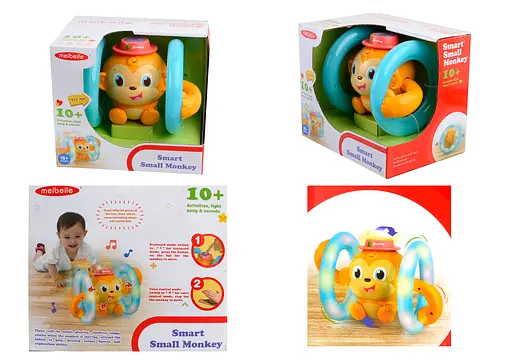 Обезьяна, 01508, с музыкальными и световыми эффектами - фото 2