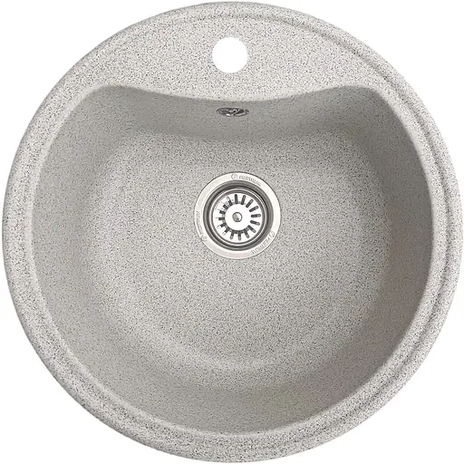 Гранітна кухонна мийка Romzha Rasa Gri (802) - фото 1