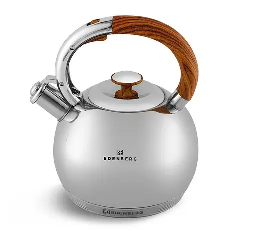Чайник со свистком Edenberg EB-7006-Brown 3 л коричневый