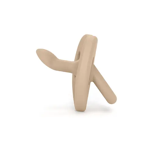 Пустушка силіконова анатомічна Suavinex Colour Essence 0-6 місяців бежева (308626) - фото 2