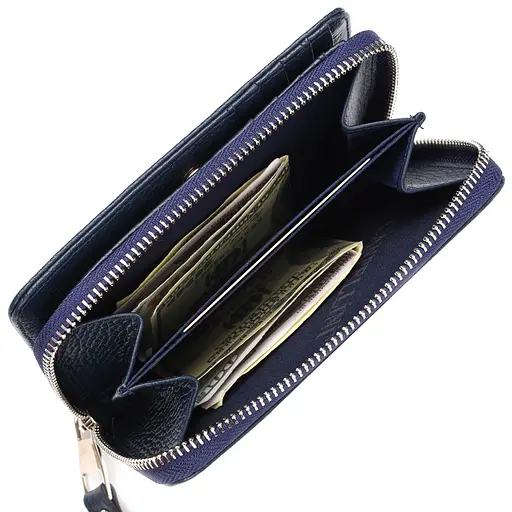 Жіночий шкіряний гаманець Canpellini 9.5х15.5х2.5 см acs0025528 - фото 5