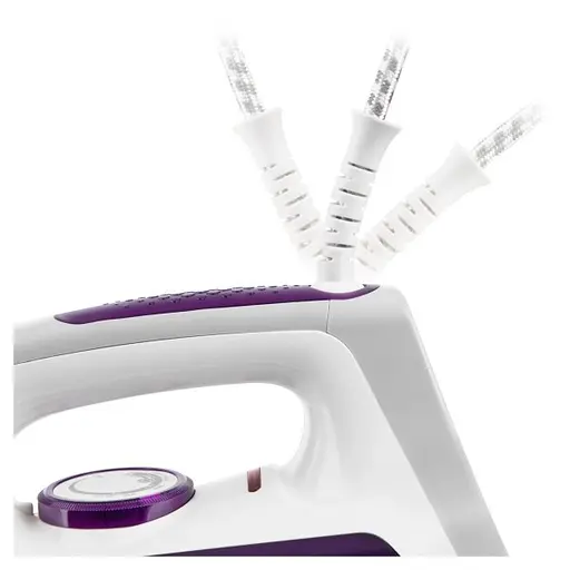 Sencor Праска, 2400Вт, 200мл, паровий удар -120гр, постійна пара - 25гр, Anti-calc, керам. підошва, фіолетовий - фото 7