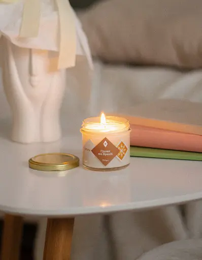 Груша та бренді Мініатюри 130 мл Соєвий віск - фото 7