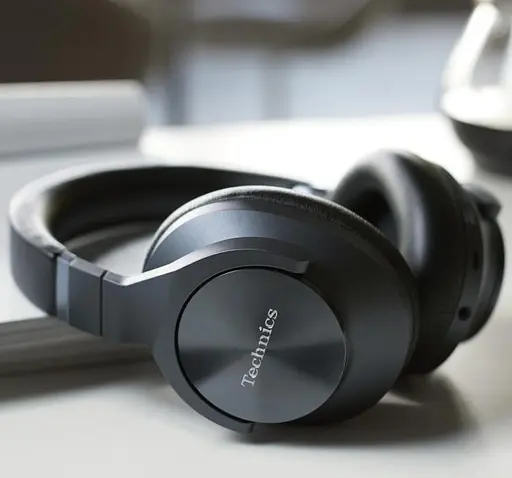 Беспроводные накладные наушники Technics EAH-A800 Bluetooth (Черные) - фото 4