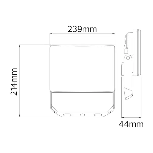 Прожектор світлодіодний "PEGASUS-100" 100W 6400K - фото 2