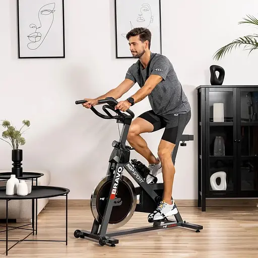 Спинбайк Hop-Sport HS-045IC Bravo черный - фото 2