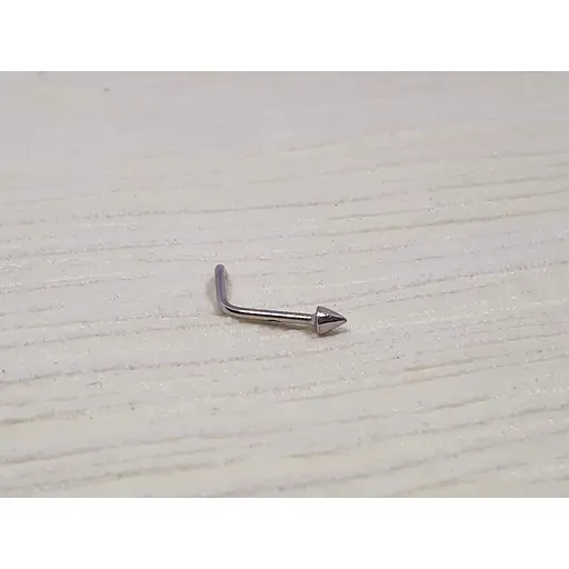 Срібна сережка-пірсинг в ніс Silvex 925. ПР2/002 - фото 2