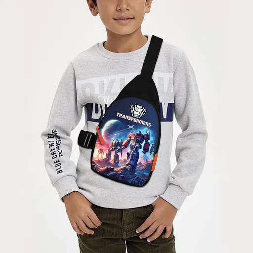 Сумка через плечо детская Трансформеры 29х17 см сумка слинг для мальчика (02227)