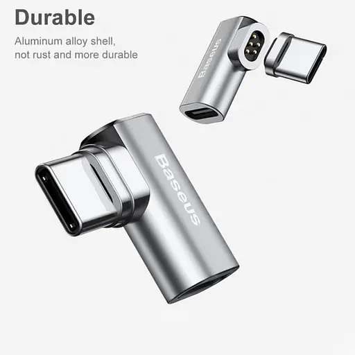 Перехідник кутовий магнітний Baseus Mini Magnetic Type-C Elbow Adapter - фото 3