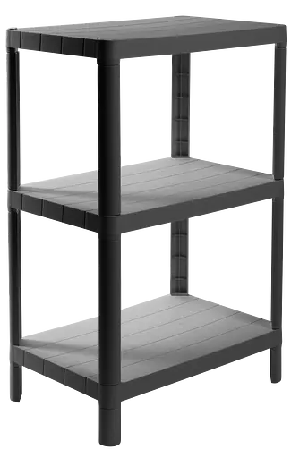 Этажерка 3-х ярусная Violet House 6031 Olympic GREY 27х42х67 см (7040710) - фото 3