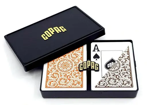 Карти гральні Cartamundi Copag 1546 100% Plastic Jumbo Index (2 колоди) (ВР_КГК1546) - фото 2