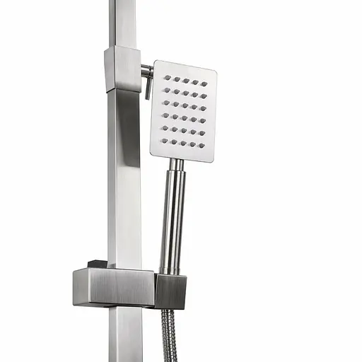 Душова система Platinum з виливом T 76 NES нержавіюча сталь, Нержавіюча сталь - фото 2