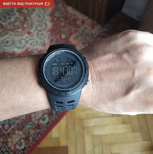 Часы Smart Skmei Clever 1250 Black - фото 15