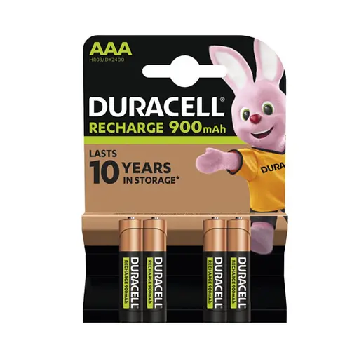 Акумулятор Duracell HR3 900mAh (4шт) - фото 1