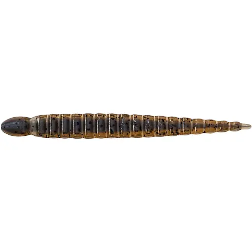 Силікон Keitech Custom Leech 3" #111 CinnamonPP./BlueNeon (10 шт/уп)