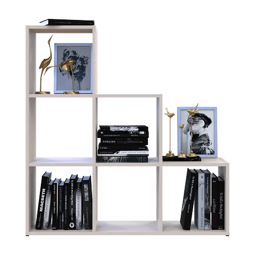 Стеллаж Doros Степь 3х3 Кашемир открытый 102.6х28.8х106.1 (41516163) - фото 4