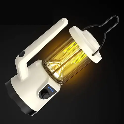 Кемпинговый фонарь CH-22020 (LM + COB) + Power bank + Type-C + 2 режима (плавное регулирование) - фото 3