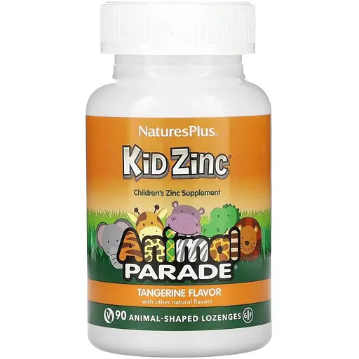 Цинк Nature's Plus Kid Zinc 90 Lozenges (1086-2022-10-2856)