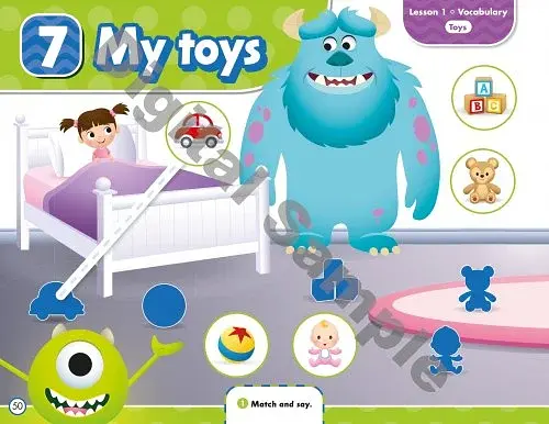 My Disney Stars and Friends. Level 1. Workbook with eBook