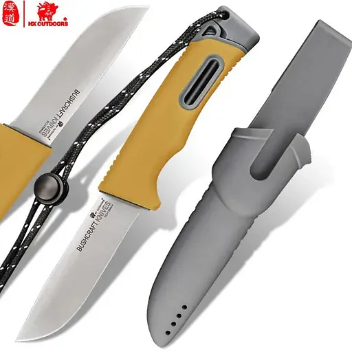 Нож туристический HX Outdoors Handao 3rd Generation Outdoor Knife Black (TD-17B) - фото 4