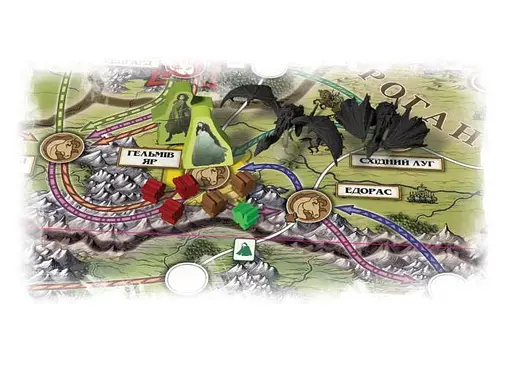 Настільна гра Geekach Games Володар Перснів. Доля братства (The Lord of the Rings: Fate of the Fellowship) (укр.) (GKCH0245) - фото 11