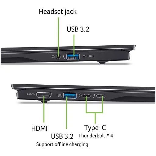 Ноутбук Acer Swift 16 AI SF16-51-94KH Ultra 9 288V la 51GHz,16'',32GB LPDDR5X,2TB,Arc,Windows 11 - фото 14