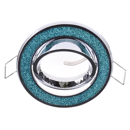 Светильник точечный Brille HDL-DT 32 ShLIGHT BLUE/CHR MR16 163934 - фото 6