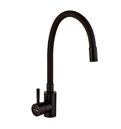 Змішувач для кухні Mixxus із чорним силіконовим виливом SEO-011 (MI6017) - фото 1