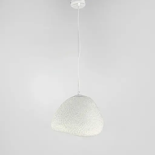 Текстурний гіпсовий підвісний світильник 30х40 см | Арт. MJ30-400 | Line F - фото 8