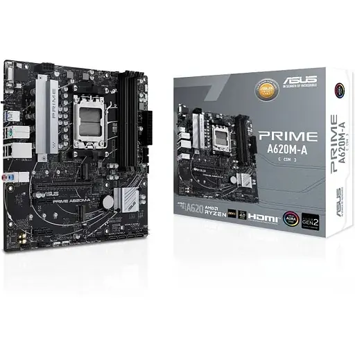Материнская плата Asus Prime A620M-A-CSM Socket AM5 - фото 2