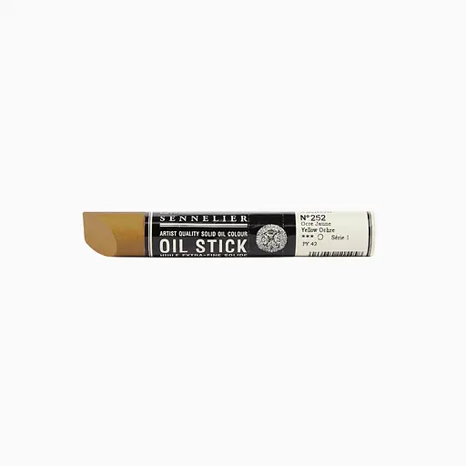Фарба олійна у формі пастелі Sennelier Oil Stick, 38 мл, S1, Жовта охра (Yellow ochre)
